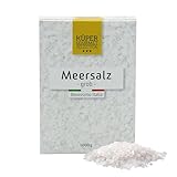 Küper Selection Meersalz - 1000g grobes Salz zum Würzen und Verfeinern - ohne Zusätze oder...