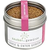 Zauber der Gewürze Gänsegewürz, Ente und Gans Gewürzmischung, Gewürz für Gänsebraten und...