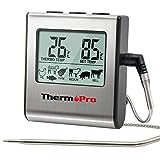ThermoPro TP16 Digitales Bratenthermometer Ofenthermometer Fleischthermometer Grillthermometer...
