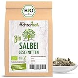 Salbei Bio 250g | Salbeiblätter getrocknet und geschnitten | naturrein in Bio-Qualität | Salbeitee...